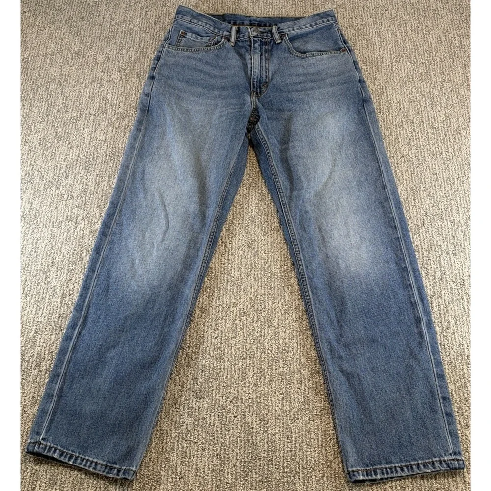 Levis 550 Jeans Mens 31x30* Blue Medium Wash Denim Relaxed‎